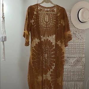 Boho Western Duster